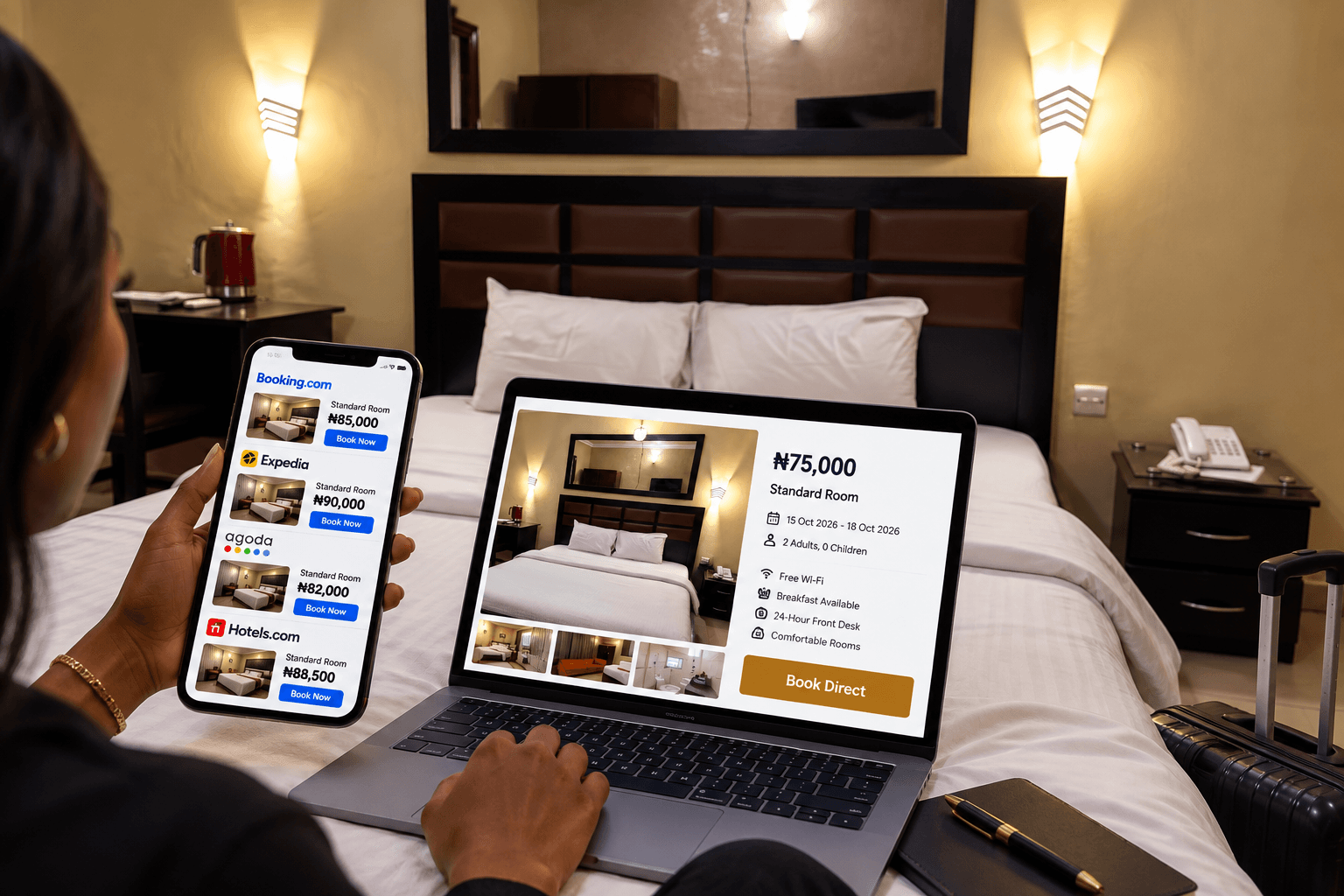 Direct Booking vs Third-Party Sites: Why Booking Direct with Msquare Hotels Saves You More Than Just Money